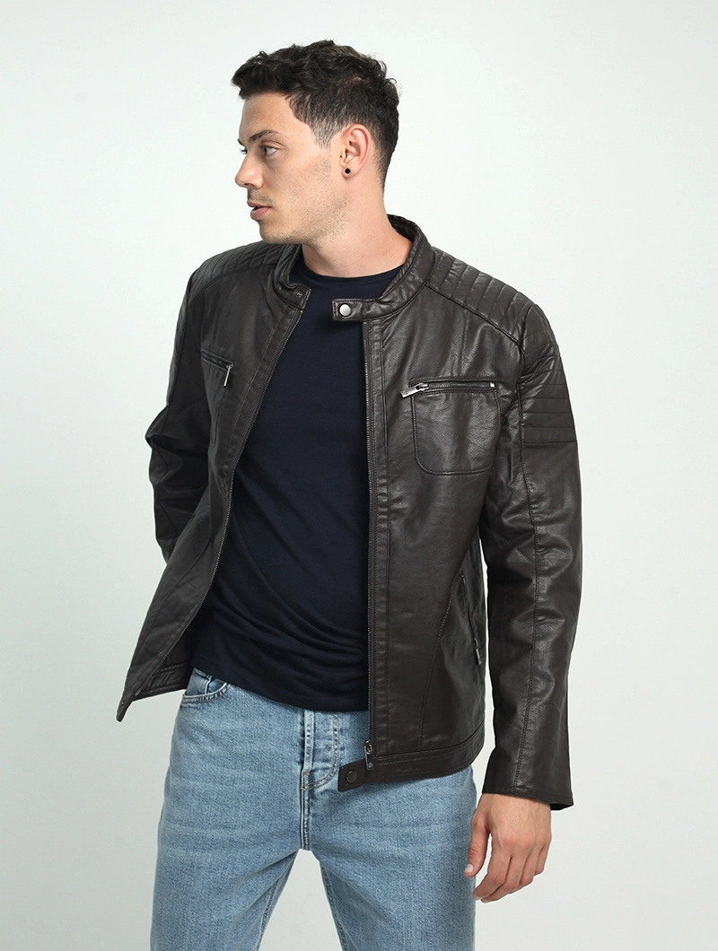 Blouson cuir